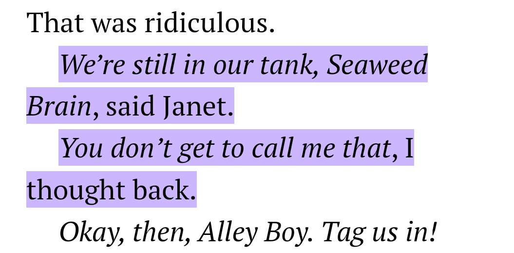 livesforpercy's tweet photo. Percy "solo Annabeth me puede llamar sesos de alga" Jackson https://t.co/UueE6U0ifx