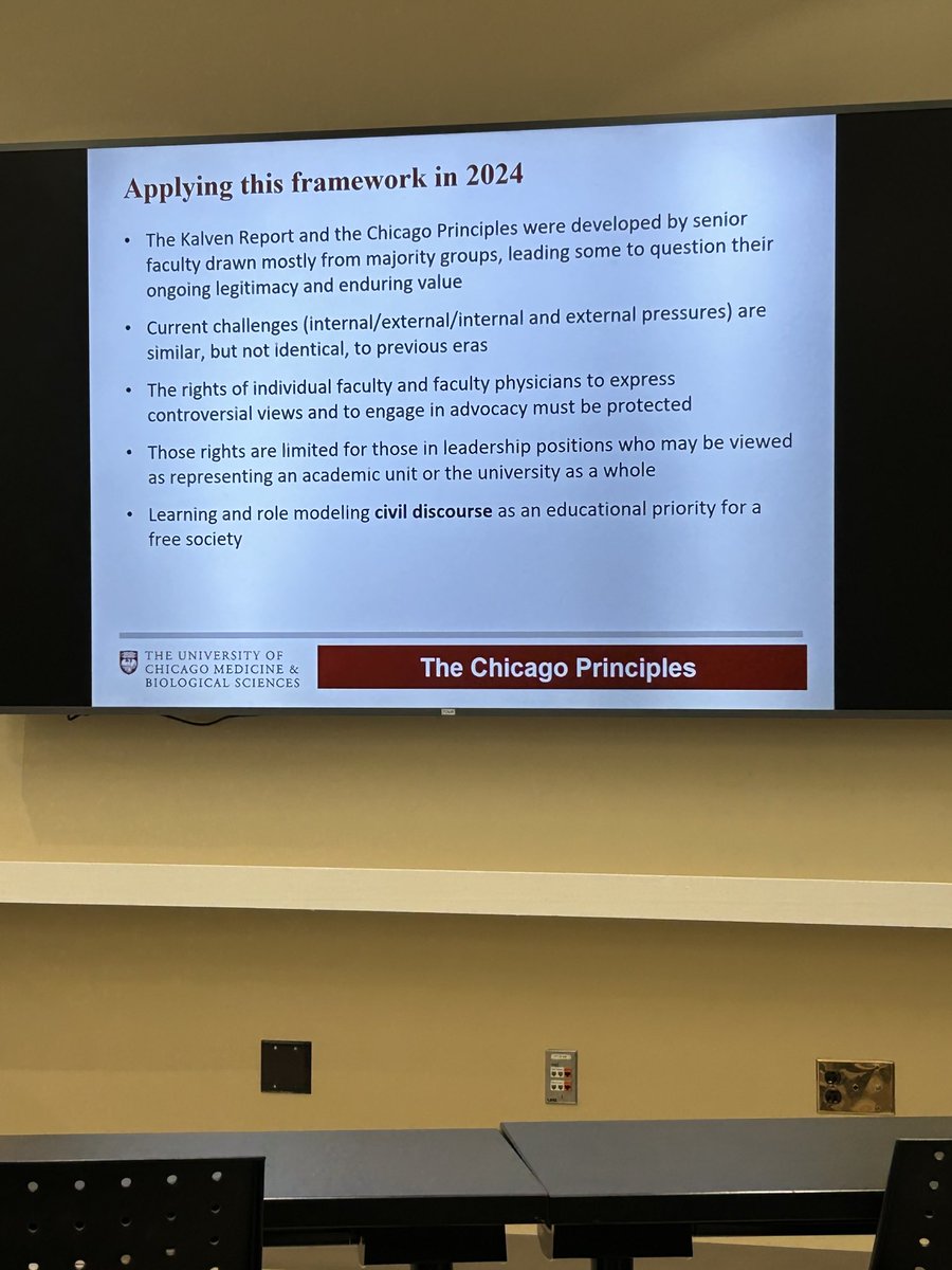 BoLovvorn's tweet photo. The venerable @JBMatthews speaking on the challenges of academic faculty surgeons to participate in advocacy & activism with guidance from the Chicago Principles on Free Expression. Spot on! #Halsted @uchicagosurgery @herbchen https://t.co/5uyLLp6S3A