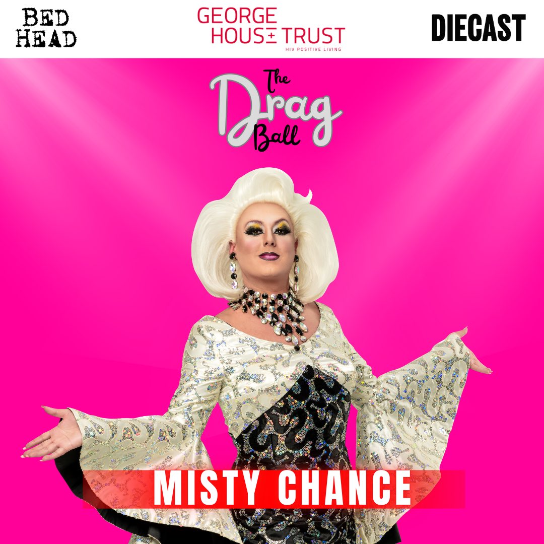 GeorgeHouseTrst's tweet photo. 🪩Meet your Drag Ball hosts! 🪩 

We are so thrilled to announce that our amazing patron @CheddarGorgeous is hosting this years Drag ball alongside the incredible @themistyshow and the fabulously talented @Annaphylactic  💕 https://t.co/0YmdbDTPMb