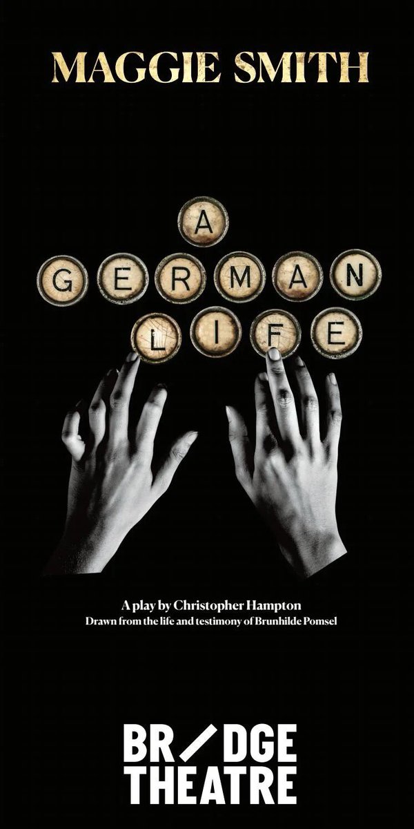 MouseInLondon's tweet image. I last saw Maggie Smith in A German Life at the Bridge in 2019. She was absolutely magnificent!