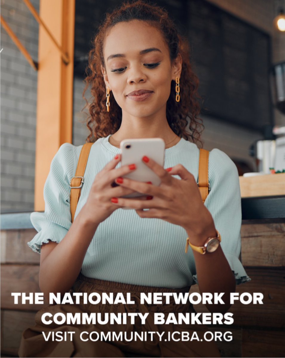 Wow! The ICBA Community has grown to over 4,000 🥳! This is where #communitybankers unite to network, discuss and learn. Don't miss out, hop over on your desktop or mobile and become a part of the ongoing conversation today! 👩‍💻👨‍💻 📲