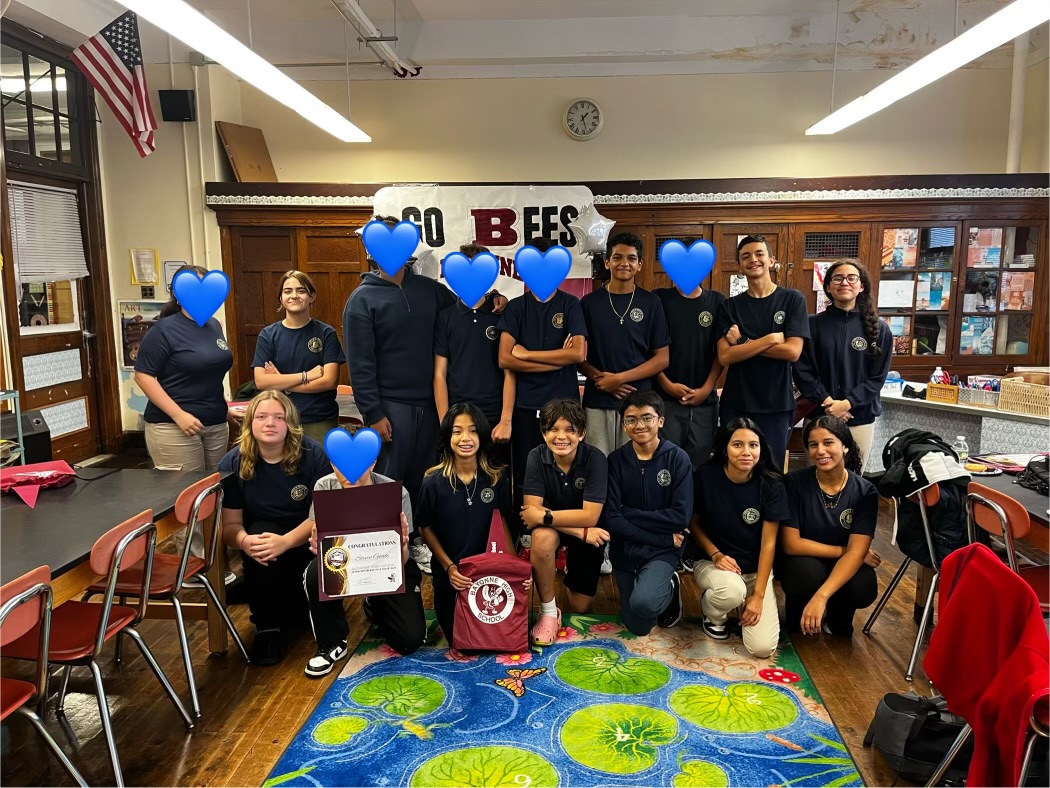 Congratulations to our 8th graders selected for the BHS Scholars program! #gobees #ThriveattheHive