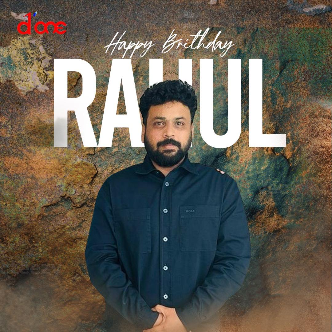 DoneChannel1's tweet photo. Wishing the Producer @mynameisraahul a very pleasant birthday! Cheers to more successful movies ahead 🎂

#HBDRaahul
#RomeoPictures @mynameisraahul 
@SureshChandraa
@AbdulNassarOffl https://t.co/X8pc223tFD