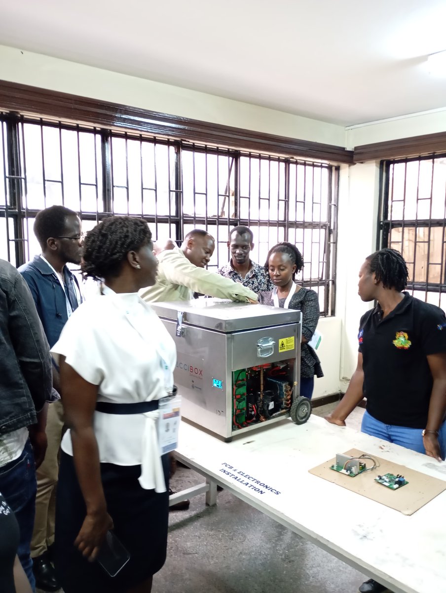 AccessDrop's tweet image. Some of our guests have already arrived at the workshop for the KONZA IASP Conference technical tour! We’re excited to kick off this one-of-a-kind technical experience, showcasing the #innovation behind #Vaccibox. Let’s get started!
#IASPnairobi