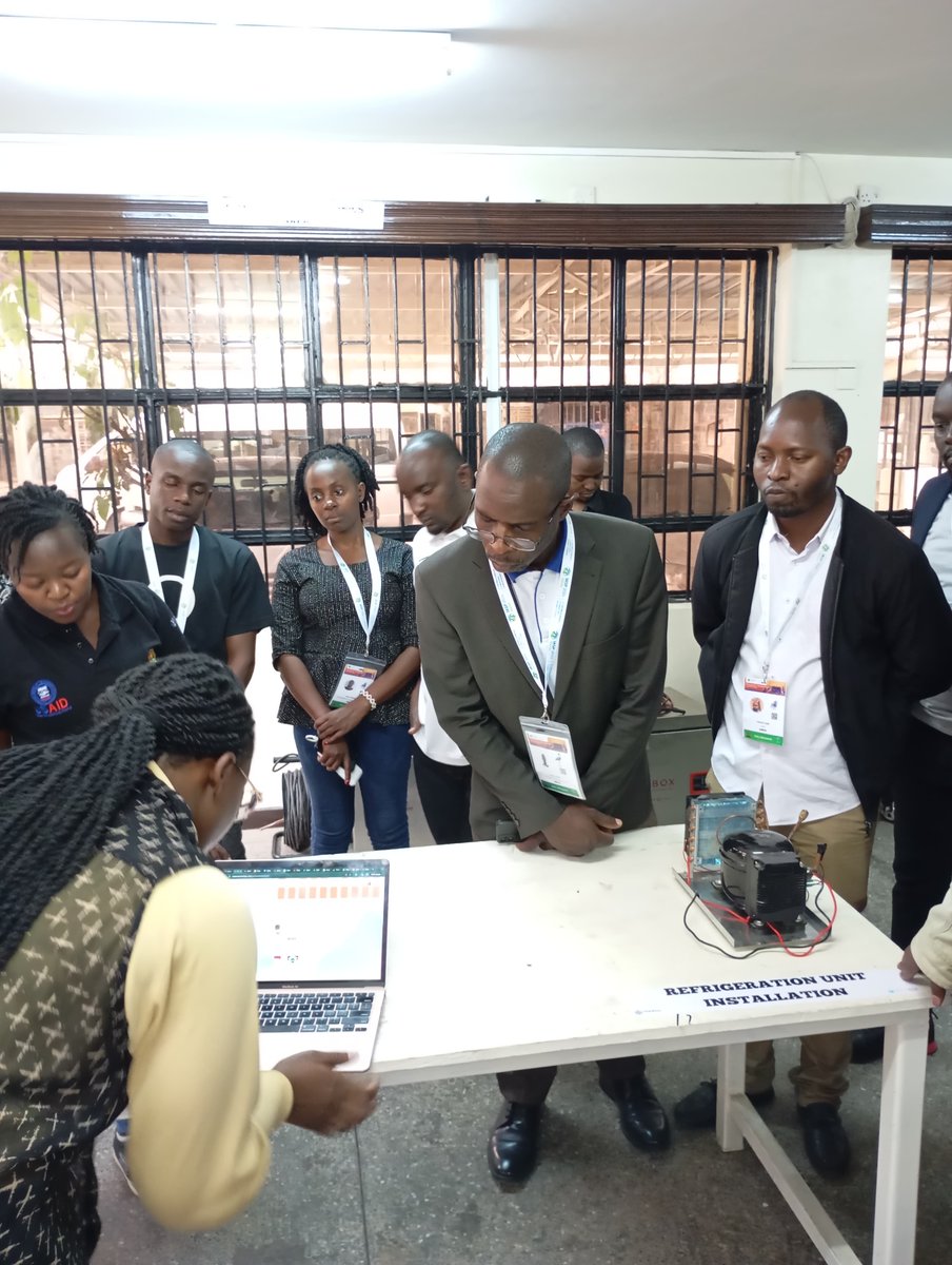 AccessDrop's tweet image. Some of our guests have already arrived at the workshop for the KONZA IASP Conference technical tour! We’re excited to kick off this one-of-a-kind technical experience, showcasing the #innovation behind #Vaccibox. Let’s get started!
#IASPnairobi