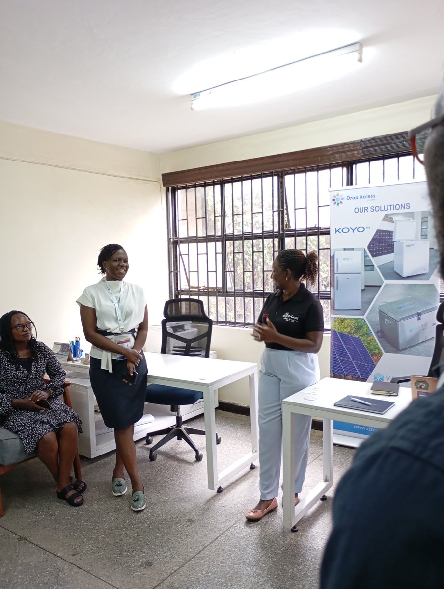 AccessDrop's tweet image. Some of our guests have already arrived at the workshop for the KONZA IASP Conference technical tour! We’re excited to kick off this one-of-a-kind technical experience, showcasing the #innovation behind #Vaccibox. Let’s get started!
#IASPnairobi