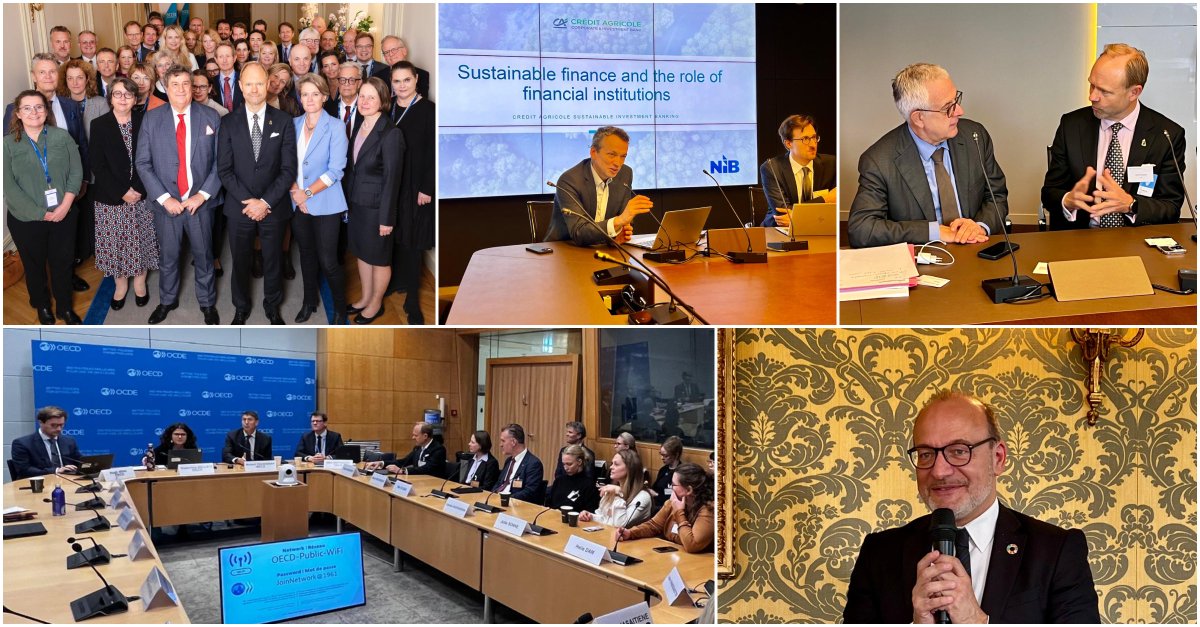 Nordic Investment Bank (@nib) on Twitter photo #People, #Projects, #Partnerships - a big thanks to <a href="/COEbanknews/">CEB➡️Social development bank for Europe</a>, <a href="/CA_CIB/">Crédit Agricole CIB</a>, <a href="/OECD/">OECD ➡️ Better Policies for Better Lives</a> and <a href="/AFD_en/">AFD_en 🇫🇷 🇪🇺</a> for fruitful exchanges on these three P's in Paris 🇫🇷! #People, #Projects, #Partnerships - a big thanks to <a href="/COEbanknews/">CEB➡️Social development bank for Europe</a>, <a href="/CA_CIB/">Crédit Agricole CIB</a>, <a href="/OECD/">OECD ➡️ Better Policies for Better Lives</a> and <a href="/AFD_en/">AFD_en 🇫🇷 🇪🇺</a> for fruitful exchanges on these three P's in Paris 🇫🇷!