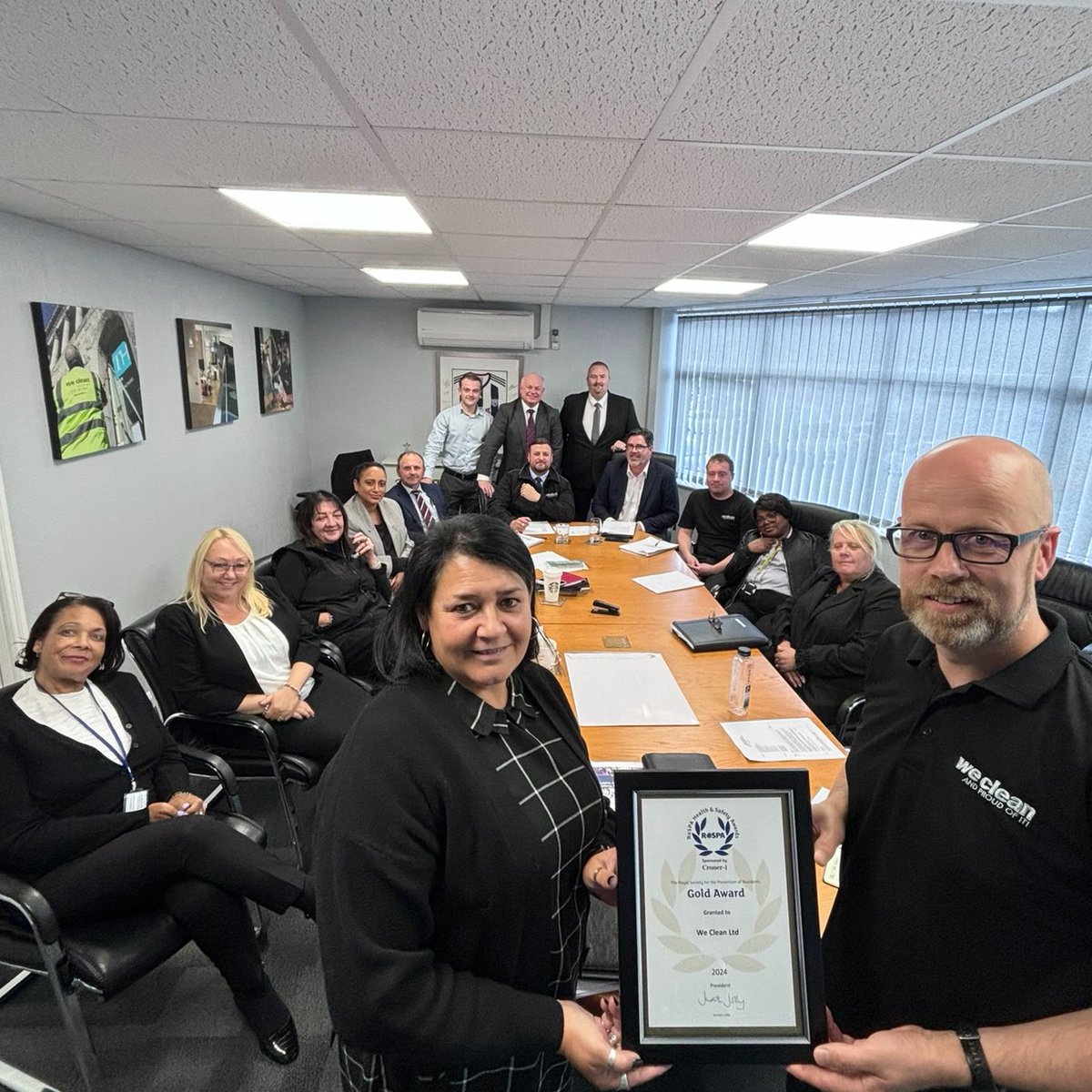 WeCleanBham's tweet image. We are absolutely delighted to have been awarded the @RoSPA Gold Award in Health &amp;amp; Safety Management for a 3rd consecutive year 🏆✅

wecleanltd.com/we-clean-strik…