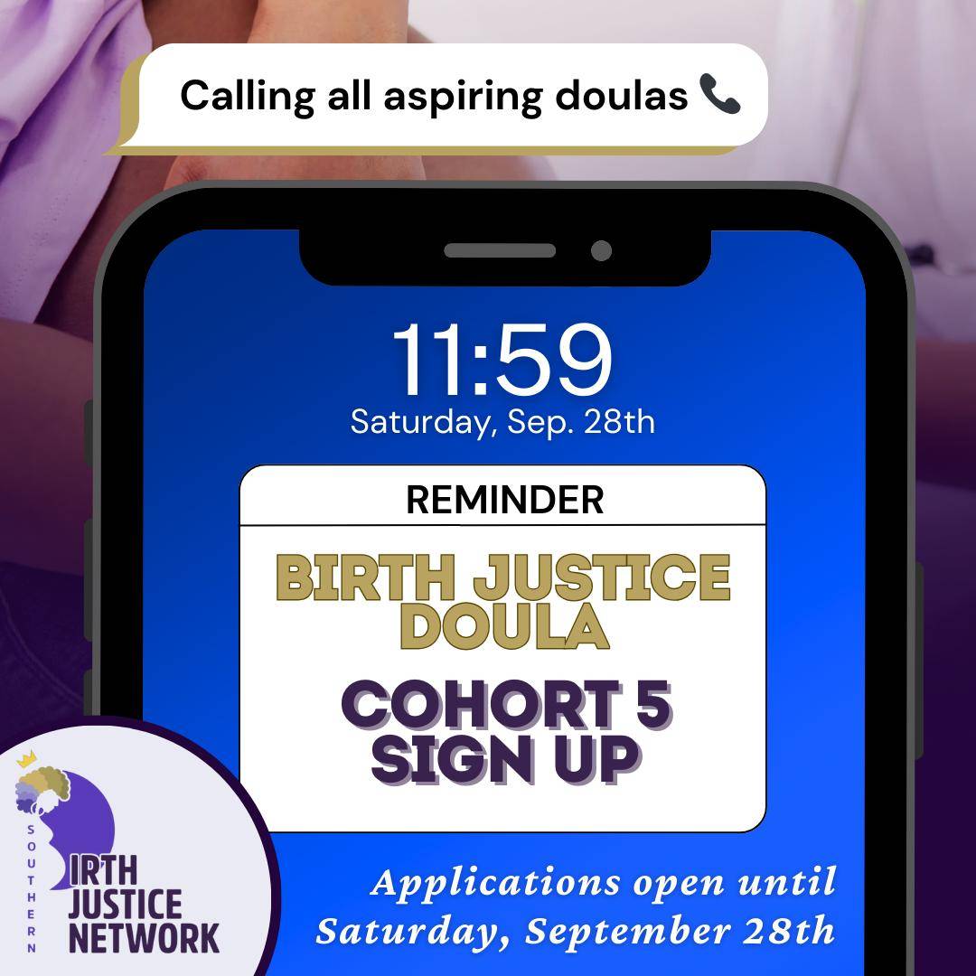 Use this link to register for our Birth Justice Doula Cohort 5 in Miami, FL. bit.ly/sbjndoulacohor…