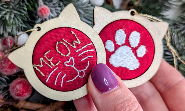 catsinoxford's tweet photo. Sign up to #CraftForCats with our exclusive festive embroidery baublito kit.
Sign up with friends and family to create memories and attend the live craftalong on Saturday 30 November from the cosiness of your own home. 🛋
Find out more: https://t.co/yW9FhvpsSr https://t.co/vc6DywsLOF