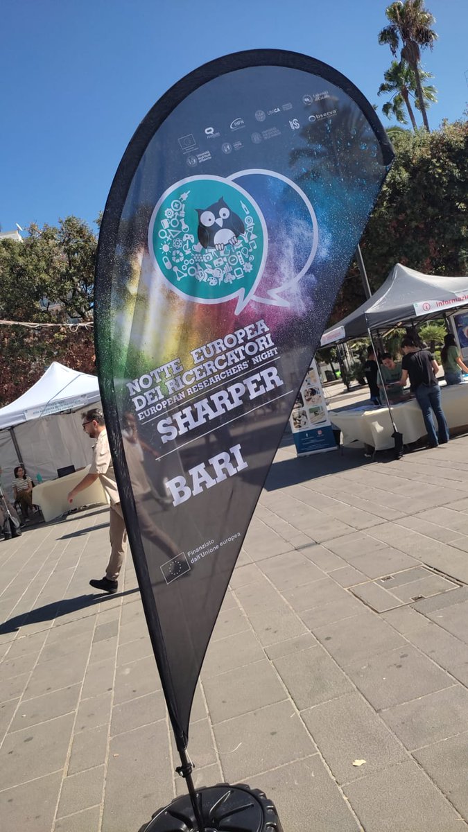 Today we join the #European #Researchers Night in #Bari and in #Napoli with <a href="/unibait/">Uniba.it Aldo Moro</a> and <a href="/CnrIpcb/">CNR IPCB</a>.
In Bari we already started disseminating #PHOTOPAD activities on #water #purification through #adsorption and #photocatalysis !