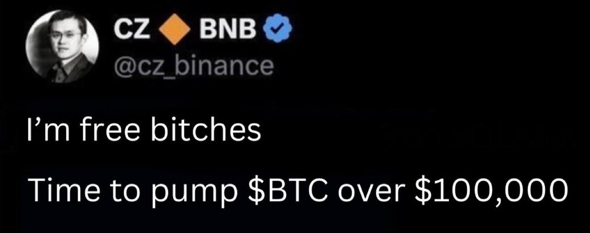CryptoTrendsHub's tweet photo. Fake screen but #CZ today free https://t.co/e7MkgvmI8V