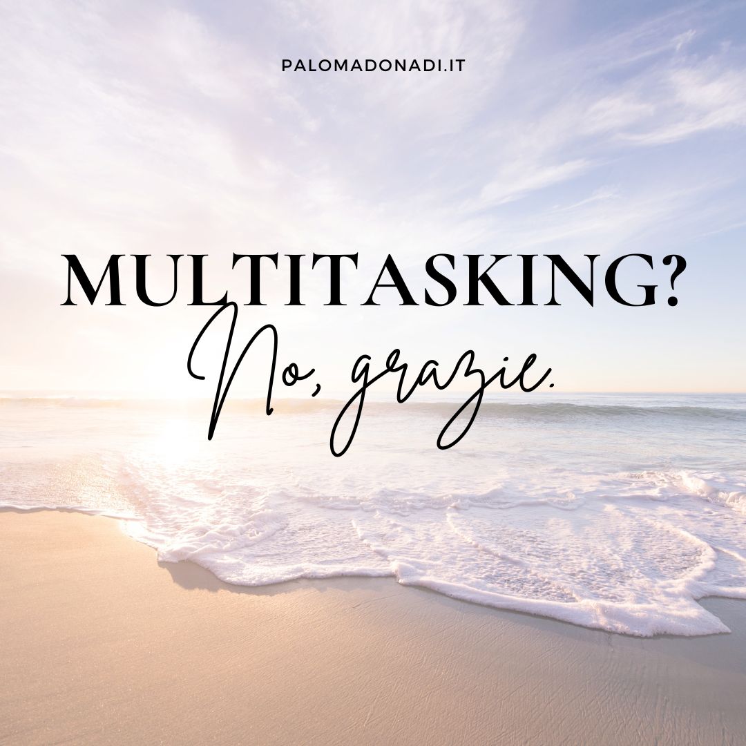 palomadonadi's tweet image. MULTITASKING: la falsa promessa di essere più produttivi

Vuoi scoprire come? Contattami in DM per sapere di più sui miei percorsi di Mindfulness personalizzati. 

#Mindfulness #BenessereMentale #StopMultitasking #CrescitaPersonale #worklifebalance #stresslavorativo