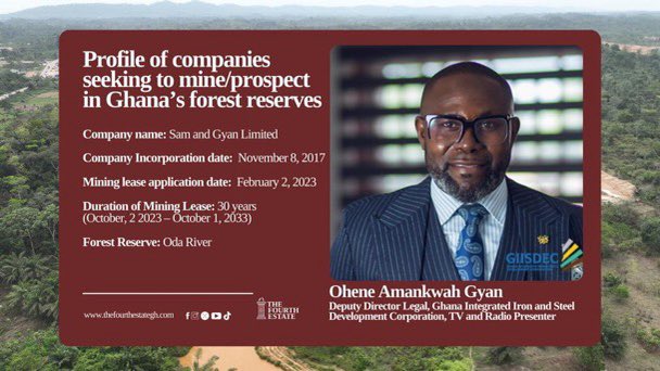 xm_muva's tweet photo. We name and shame on this account. If you are a big big love and tourist of Ghana. Share this NOW. Lend your voice because there won't be a Ghana for you to go visit if you don't help Ghanaians save their country. THESE ARE THE EVIL FUCKS CAPITALIZING OFF ILLEGAL MINING. https://t.co/VLnWB60xqs