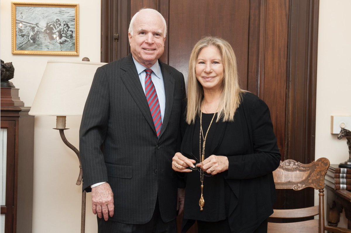 BarbraStreisand's tweet photo. I could not be more delighted to share this news!
 
Ten years ago, in 2014, I went to Capitol Hill on behalf of my foundation to urgently advocate for more healthcare research funding that would save women’s lives. My message was clear. Every year, more women die from heart disease than all cancers combined, and we needed to do something about it. 
 
Fortunately, I met with Senators John McCain, Dick Durbin and other members from both parties who were supportive of my mission. 
 
At that time, women’s heart disease was given just a QUARTERof the funding granted to men’s research. That’s why, I was so happy to learn yesterday that the Department of Defense has committed $500 million to support better health care for all women. 
 
There is more work to be done, and I will never stop fighting for equality in women’s healthcare. But today, I am encouraged and thrilled to see that necessary and substantial progress is being made by the DOD’s effort.