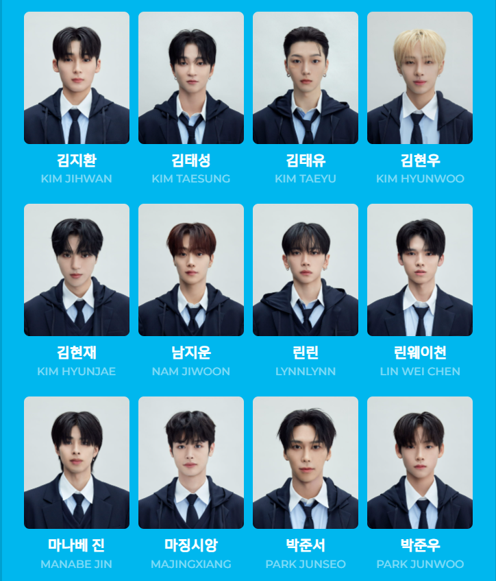 tang__kira's tweet photo. - Kim Jihwan
- Kim Taesung
- Kim Taeyu
- Kim Hyunwoo (BAE173): Peserta Peak Time
- Kim Hyunjae
- Nam Jiwoon
- LynnLynn
- Lin Wei Chen
- Manabe Jin
- Majingxiang: Peserta Boys Planet
- Park Junseo (BAE173): Peserta Peak Time
- Park Junwoo https://t.co/S4xYJj1tVP