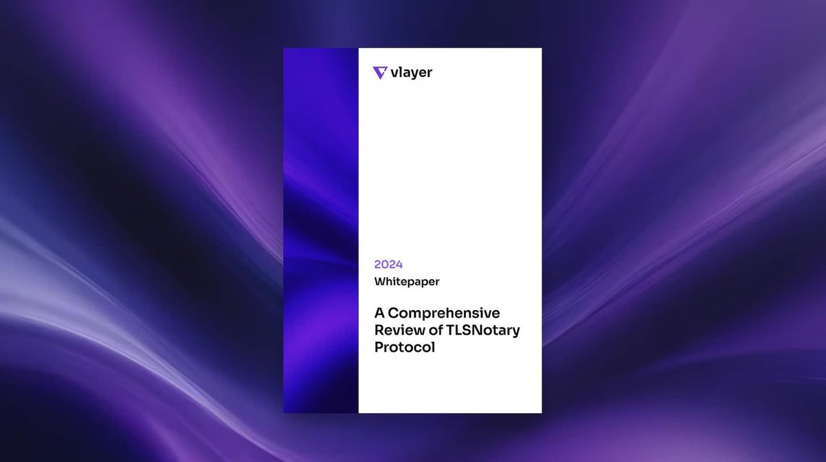 vlayer ⛛ (@vlayer_xyz) on Twitter photo TLSNotary whitepaper is LIVE ⛛
vlayer researcher @mojtek breaks down how TLSNotary offers a robust solution for secure and private data attestation.
But there are complexities and rapidly evolving cryptographic standards...
So what’s next?
🔗 buff.ly/47N5Axo TLSNotary whitepaper is LIVE ⛛
vlayer researcher @mojtek breaks down how TLSNotary offers a robust solution for secure and private data attestation.
But there are complexities and rapidly evolving cryptographic standards...
So what’s next?
🔗 buff.ly/47N5Axo