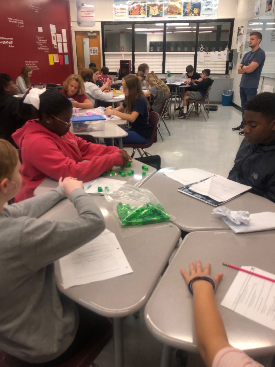 Penny Doerflinger, Ed.S (@padoerflinger) on Twitter photo 7th grade Accelerated Math students developed an understanding of perfect cubes using manipulatives and engaging in conversations with their peers. <a href="/deshlermiddle/">Deshler Middle School</a> <a href="/TuscumbiaCitySc/">Tuscumbia City Schools</a> <a href="/AplusCR/">A+ College Ready</a> <a href="/OMIALSDE/">Office of Mathematics Improvement</a> <a href="/VeronicaBayles/">Dr. Veronica Bayles</a> 7th grade Accelerated Math students developed an understanding of perfect cubes using manipulatives and engaging in conversations with their peers. <a href="/deshlermiddle/">Deshler Middle School</a> <a href="/TuscumbiaCitySc/">Tuscumbia City Schools</a> <a href="/AplusCR/">A+ College Ready</a> <a href="/OMIALSDE/">Office of Mathematics Improvement</a> <a href="/VeronicaBayles/">Dr. Veronica Bayles</a>