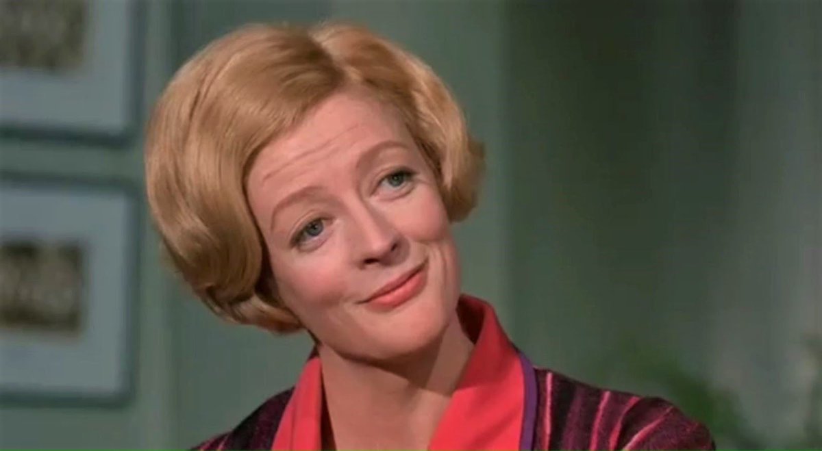 I watched Maggie Smith in The Prime of Miss Jean Brodie so often as a kid that her withering lines are lodged in my brain. To the extent that when someone books a Teams call at, say, 9.45, I automatically hear her utter “she thinks to intimidate me by the use of quarter hours?!”
