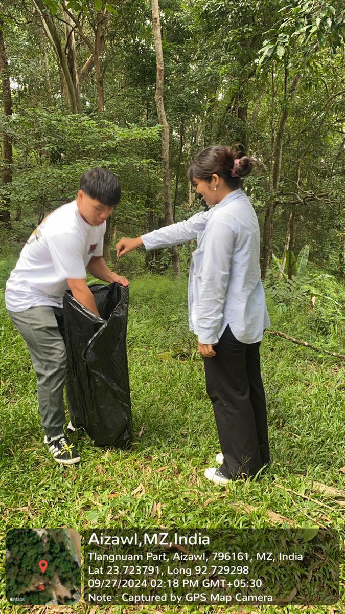 nss_puc's tweet photo. Mass cleaning of Orchid garden by NSS volunteers @PachhungaColl 
#SwacchataHiSeva2024 #MYBharat @nss_rdguwahati @_NSSIndia https://t.co/imgh800AWv
