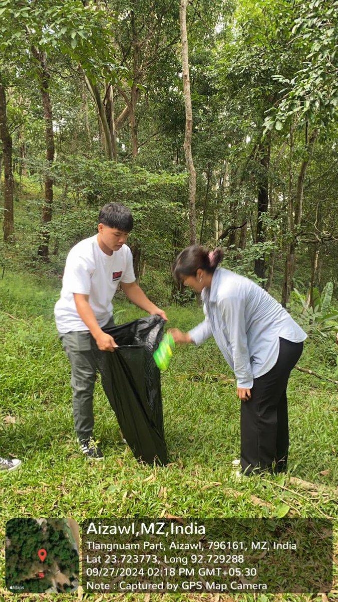 nss_puc's tweet photo. Mass cleaning of Orchid garden by NSS volunteers @PachhungaColl 
#SwacchataHiSeva2024 #MYBharat @nss_rdguwahati @_NSSIndia https://t.co/imgh800AWv