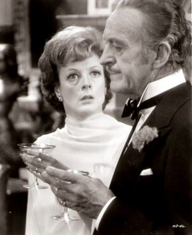 Yes, of course, Harry Potter and Downton Abbey, but MY #maggiesmith will forever be as Nora Charles, with sir David Niven as Nick Charles, in Murder By Death (1976) (well Dick and Dora, but still...)