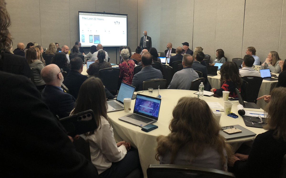 Google workspace and AI- popular topic! Learning in a room with colleagues. I see many familiar faces- we think alike! #liascd , <a href="/LBSchoolsNY/">LongBeachSchools</a> <a href="/BayShoreSchools/">Bay Shore Schools</a>