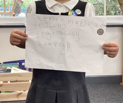 Writing ✨ The fact that this is some of the writing I am seeing in provision in week 4 is making me VERY excited for the year ahead ✨ ✍️
<a href="/CBradleyTPLT/">Charlotte Bradley</a>