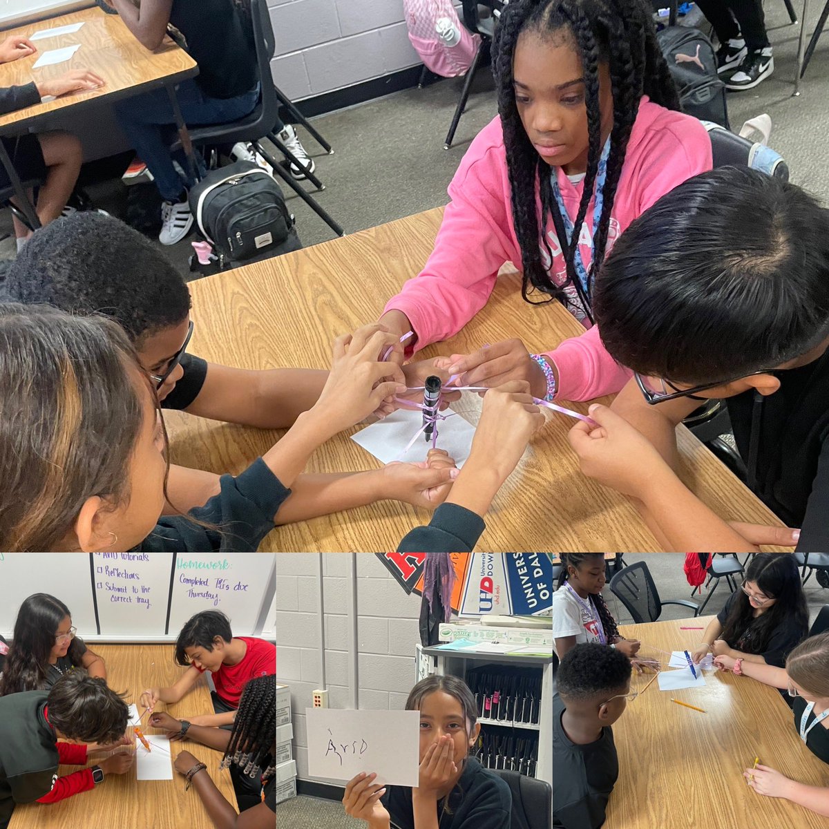 6th grade AVID had the “Write Stuff” today playing #TeamPen today. The debrief was the highlight of the activity 📝 #ThisIsAVID #HMS_AVID 💜