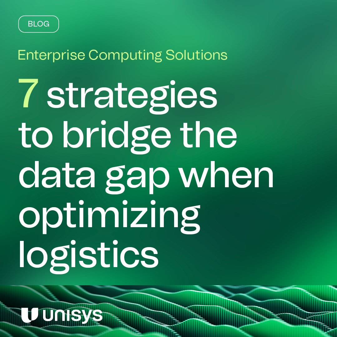 unisys's tweet image. Did you know 63% of frontline logistics workers lack real-time data access? @IDC’s Travis Eide and Unisys’ Sean Tinney explore how CIOs can bridge this gap with seven strategies. spr.ly/6012oFySK 

#logisticsoptimization