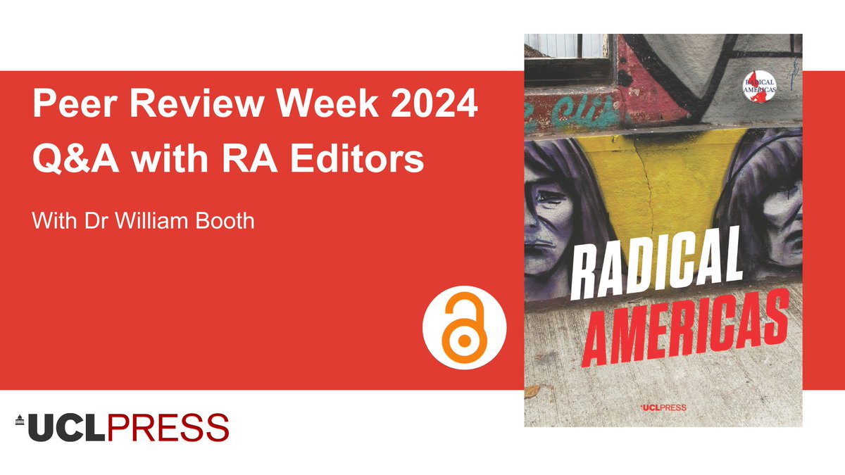 Sunbul Akhtar (@sunbul_akhtar) on Twitter photo Totally rad q&a with the editor of <a href="/RadAmJournal/">Radical Americas (J)</a>, <a href="/WilliamABooth/">William A. Booth</a>, on #PeerReview.
If you've ever wondered about reviewing an article from an editor's perspective, read on.
There's great tips on how to join the scholaly community for ECRs too!
journals.uclpress.co.uk/ra/news/43/ Totally rad q&a with the editor of <a href="/RadAmJournal/">Radical Americas (J)</a>, <a href="/WilliamABooth/">William A. Booth</a>, on #PeerReview.
If you've ever wondered about reviewing an article from an editor's perspective, read on.
There's great tips on how to join the scholaly community for ECRs too!
journals.uclpress.co.uk/ra/news/43/
