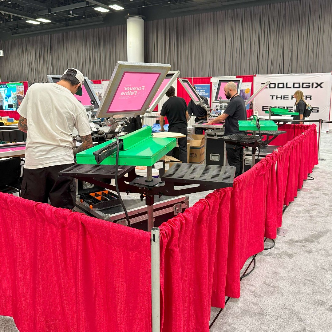 CatVets's tweet photo. The Exhibit Hall is now open! Stop by the AAFP Pavilion in the Exhibit Hall for your free custom Conference t-shirt today. Thanks to Boehringer Ingelheim for sponsoring this special perk for the Association’s 50th anniversary!
#AAFPConference2024 #CatVets #VetMed https://t.co/3FpFBfvwvg