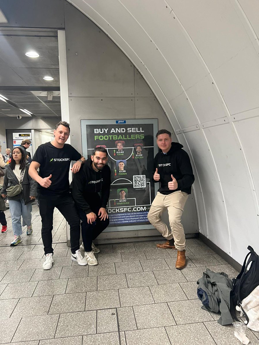 stocks_fc's tweet photo. Hello London! ποΈ
#stocksfclondon