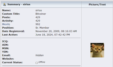 WildThingCrypto's tweet image. higher
new launch right now, original OG
first cat in crypto
first BTC forum reply
#firstreply
$Sirius