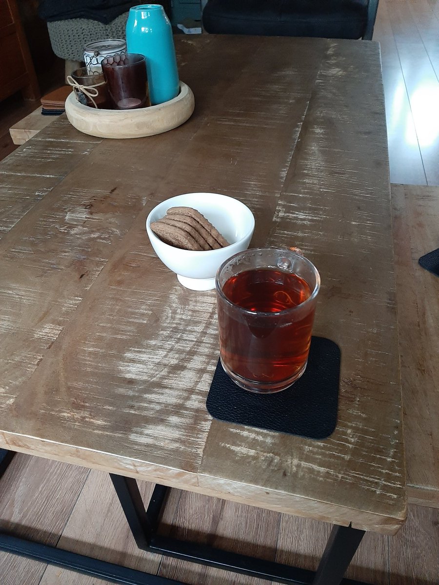 Herfstweer, dus thee met speculaasjes!