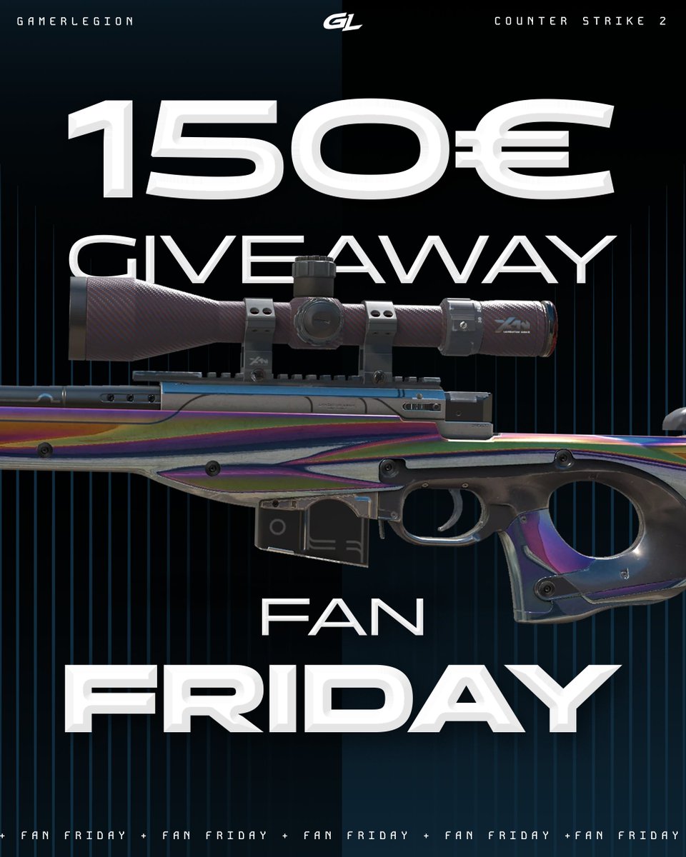 GamerLegion (@gamerlegion) on Twitter photo It's time for FAN FRIDAY once again! ๐ฅ
How to participate:
โ๏ธ Follow <a href="/GamerLegion/">GamerLegion</a>
๐ Retweet & Like
๐ซ Tag a friend/Write a comment
Winner will be drawn on October 11th! It's time for FAN FRIDAY once again! ๐ฅ
How to participate:
โ๏ธ Follow <a href="/GamerLegion/">GamerLegion</a>
๐ Retweet & Like
๐ซ Tag a friend/Write a comment
Winner will be drawn on October 11th!