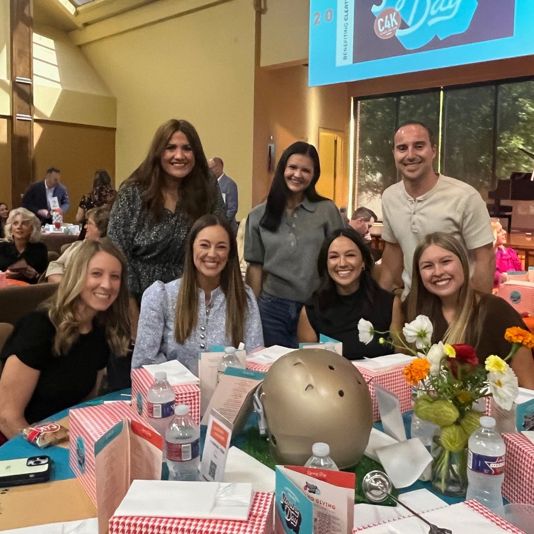 This afternoon we attended the Oklahoma Cleats for Kids Signing Day luncheon, where we listened to incredible stories from amazing speakers while enjoying a classic <a href="/eatatspark/">Spark</a> burger! 👟⚽️