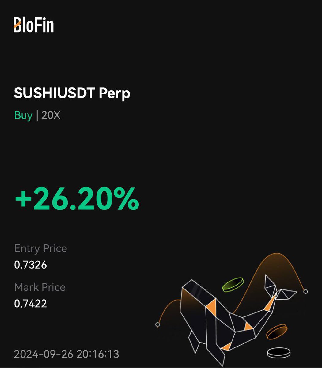 What an AMAZING day! 3 perfect trade set-ups shared with members of the Premium Group 🚀💰

Yesterday:

✅ $FTM - +15% MOVE!! 🎯

✅ $SOL - +6% MOVE!! 🎯

✅ $SUSHI - PROFIT TARGET HIT!! 🎯

Incredible accuracy, BIG profits💰🚀

Join us now👇

➡️ t.me/CryptoChiefsPr…