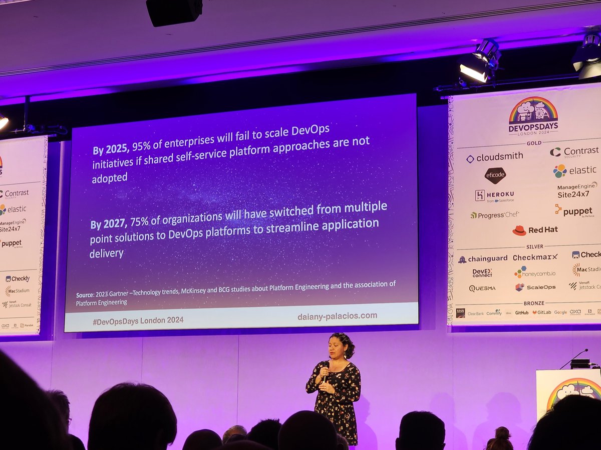 David Sandilands (@dnsandilands) on Twitter photo Daiany Palacios with some interesting findings on Platform Engineering at <a href="/DevOpsDaysLDN/">DevOpsDays London</a>
Check out <a href="/puppetize/">Perforce Puppet</a> State of DevOps Report which focuses on Platform Engineering puppet.com/blog/state-dev…
#DevOpsDays #platformengineering Daiany Palacios with some interesting findings on Platform Engineering at <a href="/DevOpsDaysLDN/">DevOpsDays London</a>
Check out <a href="/puppetize/">Perforce Puppet</a> State of DevOps Report which focuses on Platform Engineering puppet.com/blog/state-dev…
#DevOpsDays #platformengineering