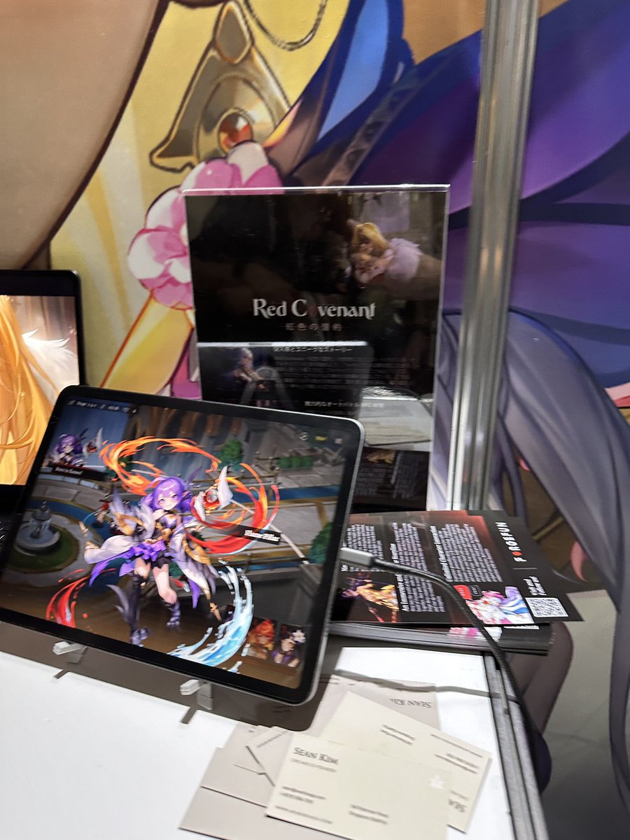 junchgaming's tweet photo. Visited the Indonesia Pavilion w a colleague and saw all the cool games there including Spices of Life by @GambirStudio, @KidbashSL,  @LokapalaID, and @Red_Covenant. Thanks @shafiqhusein for the tour https://t.co/hE9uKLGCW9