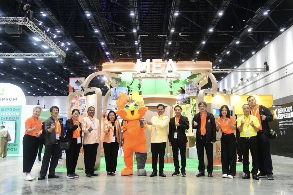 mea_news's tweet photo. MEA ร่วมเปิดงานนิทรรศการนานาชาติ Sustainability Expo 2024

คลิก ▶️ https://t.co/Jaih8BXxsy

#กระทรวงมหาดไทย #บำบัดทุกข์บำรุงสุข #MOI
#SDGsforAll #ChangeforGood
#การไฟฟ้านครหลวง #MEA https://t.co/LgH0rCNXK7
