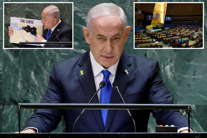VividProwess's tweet photo. This man has just shown the whole world that he is willing to do whatever it takes to protect the State of Israel and the Jewish people.

Another remarkable speech, as he stands in front of the globe, showing that Israel is here to stay. We're not backing down.

I stand with you. https://t.co/ydKZao8Dbx