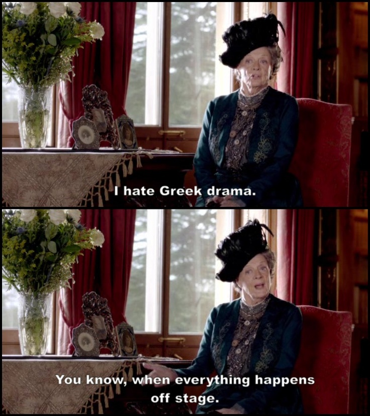 RIP Maggie Smith, we'll always remember your words about EUCO negotiations.