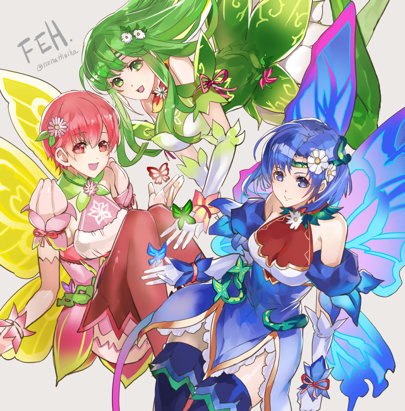 「新装カチュア達 #FEH #fanart」|ひか　シャドウバン中お助けくだされのイラスト