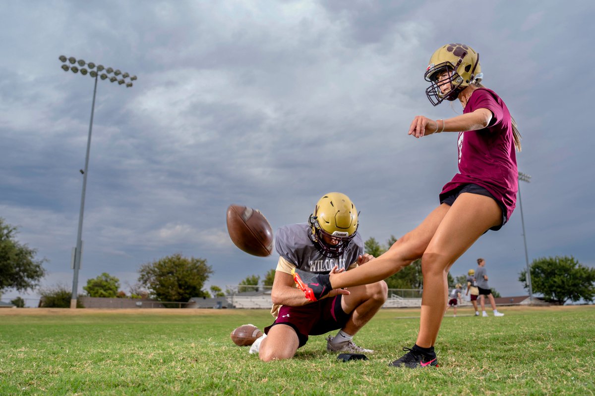 Cashion football kicker Adilee Jerry (<a href="/adileejerry/">adilee</a>) is one of the first women in Oklahoma high school football history to win a state championship. 

While she’s broken barriers on the field, she aims to use her experience on the gridiron to impact her newfound dreams off the