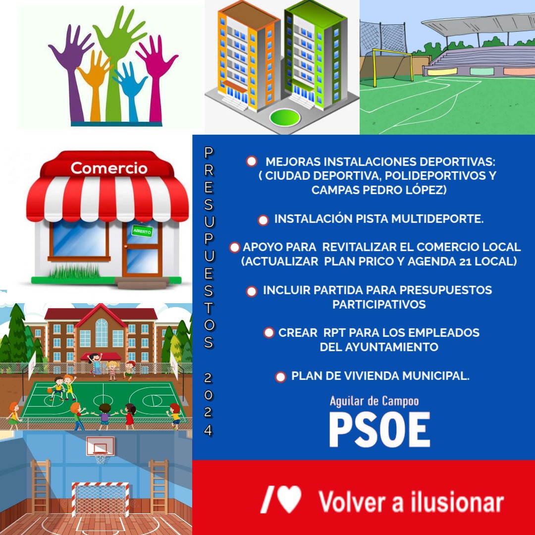 🗣️ Hoy hemos llevado al Pleno del ayuntamiento de #AguilarDeCampoo las propuestas, ya expuestas en las Comisiones precedentes, que el Gobierno de Coalición del Partido Popular y V🤮X no han tenido a bien incorporar a las Cuentas de este año.