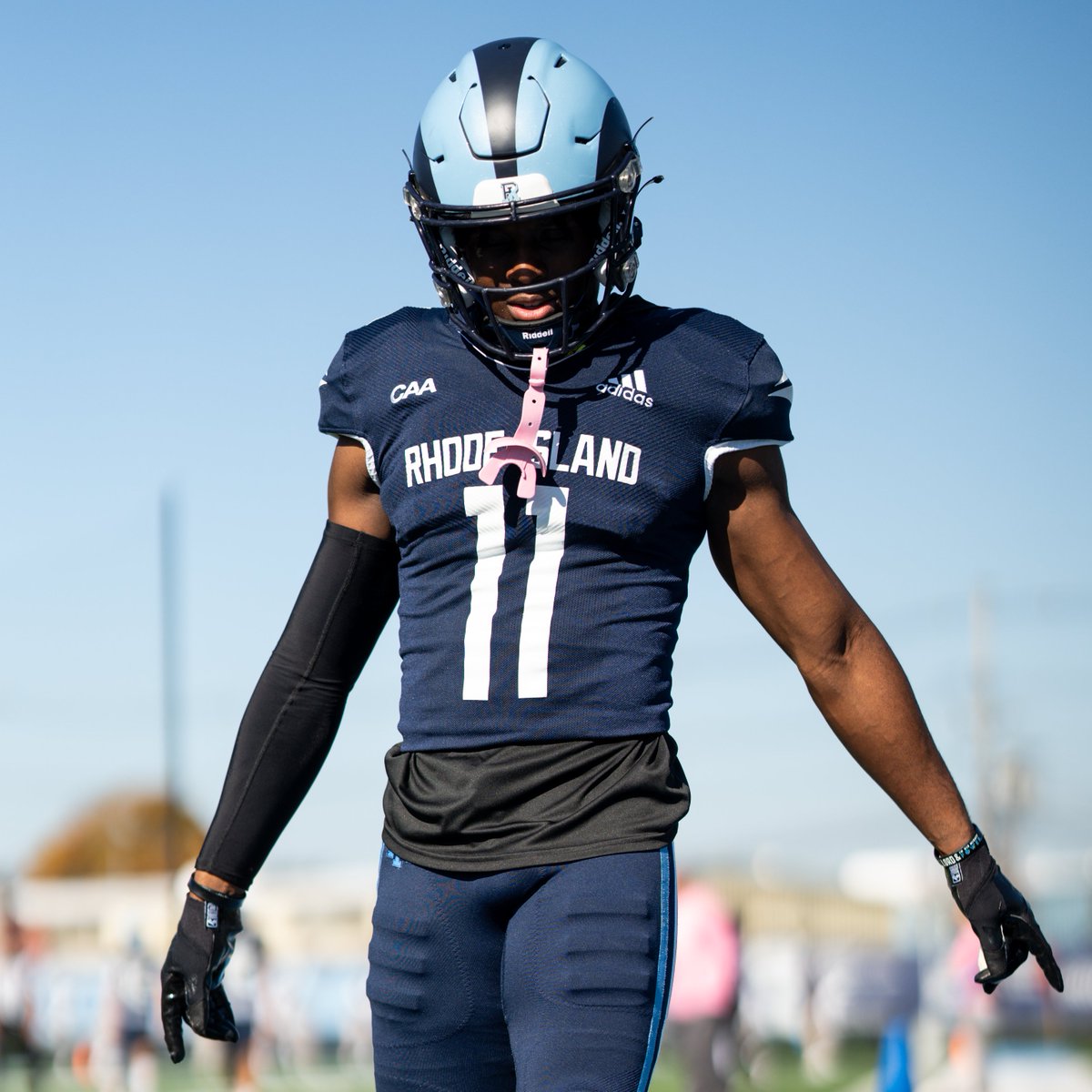 RhodyFootball's tweet photo. In partnership with @rimirad and in support of @GloriaGemma, the game against Brown on Saturday, Oct. 12 will be a 𝐏𝐈𝐍𝐊 𝐎𝐔𝐓 💝🎗️

👚 Student t-shirt giveaway
🎟️ Free tickets for cancer survivors
🎀 URI Pink Out pop-up shop
🩷 https://t.co/f5c7l3NTrA

#GoRhody https://t.co/dFZYszNNZW