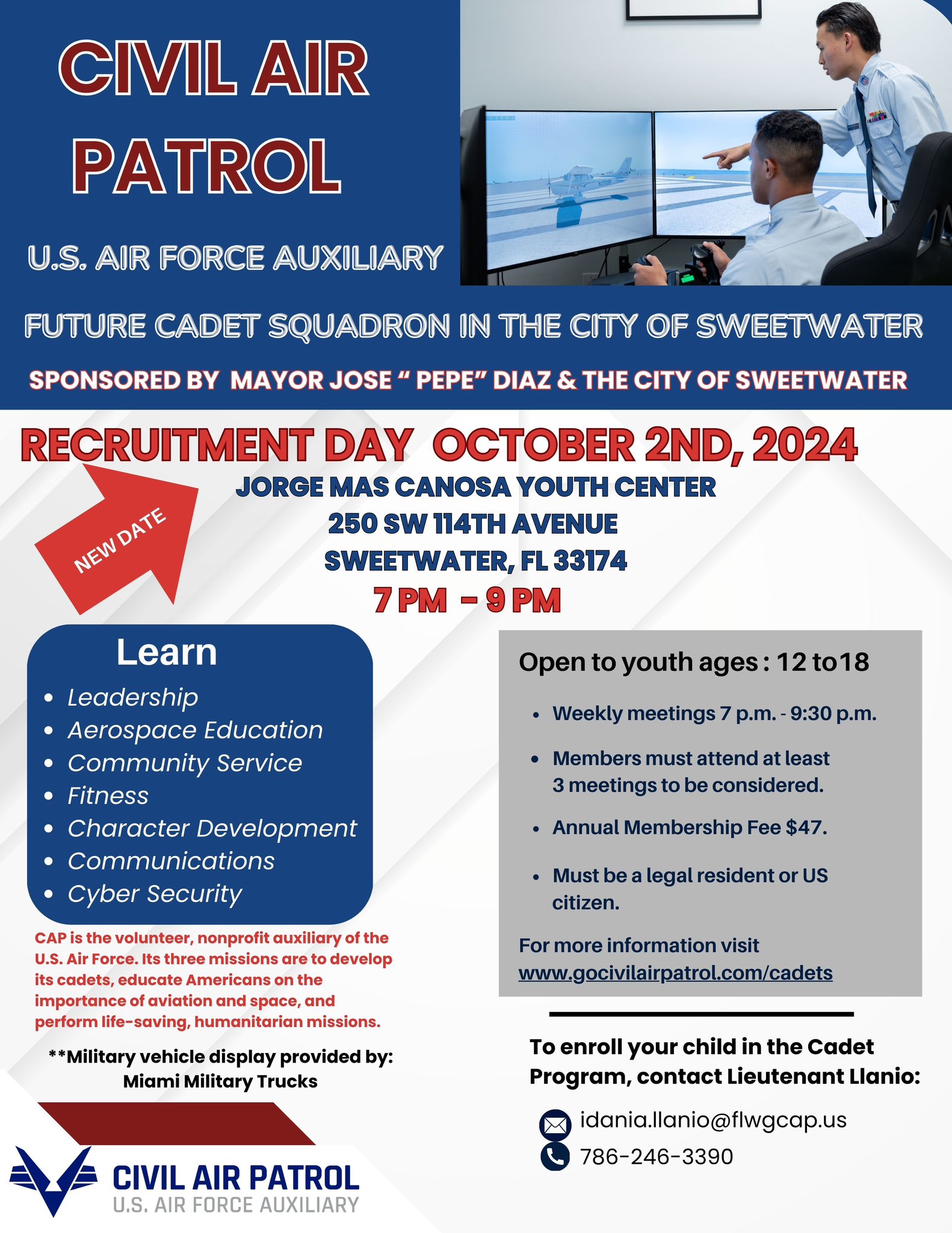 City of Sweetwater on X: &ldquo;‼️New Date ‼️ Join us in building the 