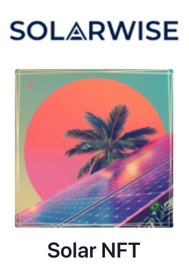 MekaWonder's tweet photo. Do. Not. Miss. This Solar NFT sale 3rd week of October❗️ #TokenizeTheSun https://t.co/UPp1ollnFJ