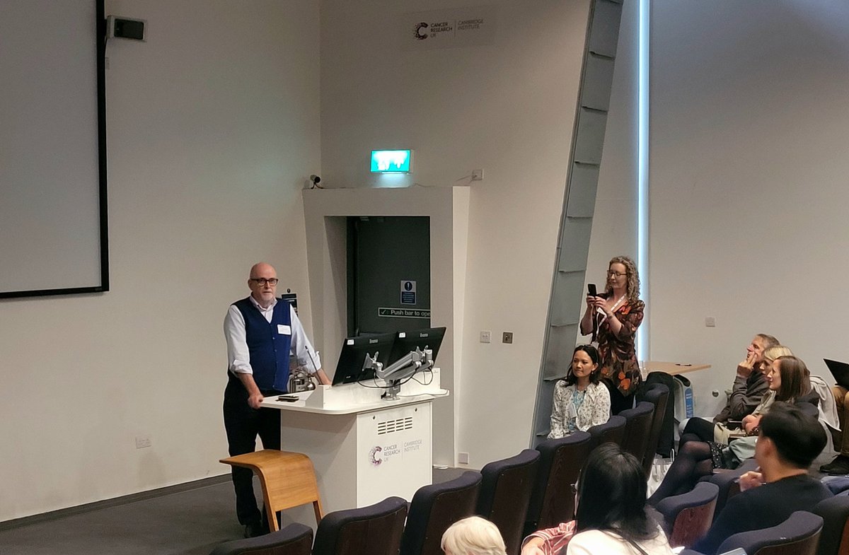 CRUK Cambridge Centre (@crukcamcentre) on Twitter photo Co-lead, Prof. Duncan Jodrell (<a href="/CRUK_CI/">CRUK Cambridge Institute</a>) reflects on the <a href="/ECMC_UK/">ECMC Network (@ecmc-uk.bsky.social)</a> network and the journey of <a href="/CambridgeECMC/">Cambridge ECMC</a>.
#ECMD2024 Co-lead, Prof. Duncan Jodrell (<a href="/CRUK_CI/">CRUK Cambridge Institute</a>) reflects on the <a href="/ECMC_UK/">ECMC Network (@ecmc-uk.bsky.social)</a> network and the journey of <a href="/CambridgeECMC/">Cambridge ECMC</a>.
#ECMD2024